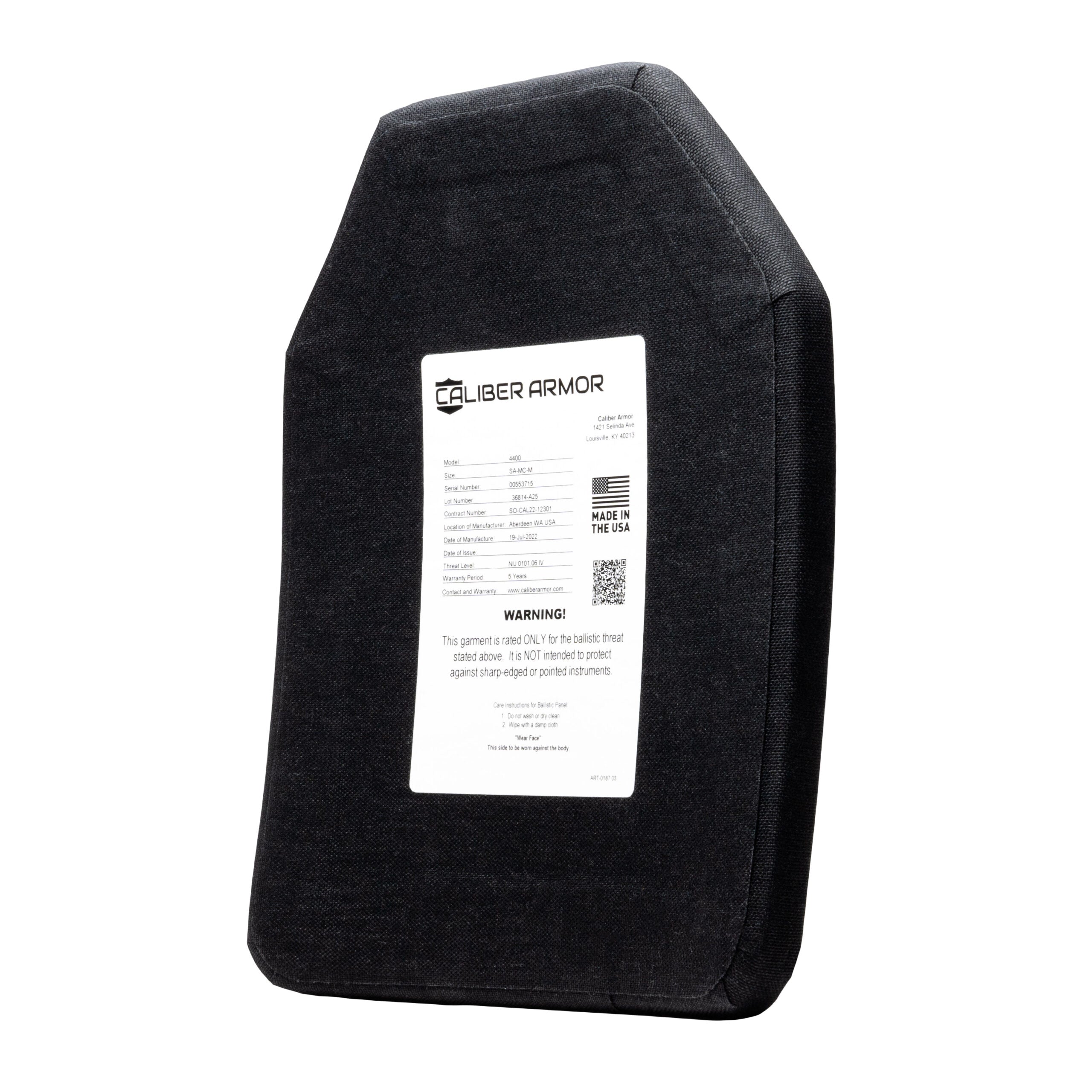 Level IV Multi-Curve Armor