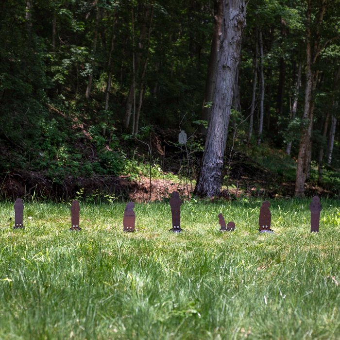 Steel Popper Targets for Reactive Shooting | Double Tap Industries