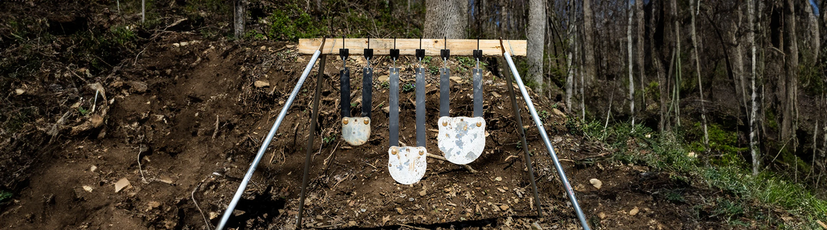 Steel Target Hangers for AR500 Targets | Double Tap Industries
