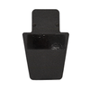 Front of black 12" x 18" Caliber Armor Pistol rated Level IIIA HG2 Ballistic Shield with value line handle on a white background