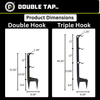 Hook Spiked Ground Stand | Durable Target Hanging