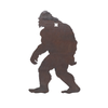 Small silhouette of a bigfoot shape on a white background meant for rimfire target shooting