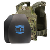 scorpionAR550 Quick Response Package with SAPI and shooters cut armor plates with standard coating