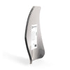 back profile showing the ergonomic multi-curve design of AR550 III+ steel body armor on a white background