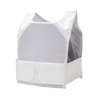 Caliber Armor gray man carrier in white side view sitting upright