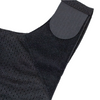 Caliber Armor gray man carrier close up texture of breathable lightweight material of shoulder straps
