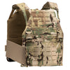 Front view of the Caliber AV2 DV8 RF2 Body Armor Package in scorpion