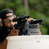 double tap industries front and rear combo bag rest supporting rifle on barrel for stable shooting support