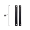double tap industries 18 inch rubber straps for safer steel target mounting systems