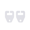 double tap industries T-post steel target hangers for mounting steel targets to 1.25 inch T-post systems