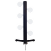 double tap industries AR500 dueling tree target with reactive steel paddles and quick pin base system
