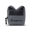 double tap industries front bag rest of combo shooting bag rest for reliable rifle shots with clasp front facing view on white background