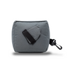 double tap industries rear bag rest of combo shooting bag rest for reliable rifle shots with clasp front facing view on white background