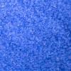 Close-up of blue recycled plastic round pellets used to fill shooting bag rests from double tap industries