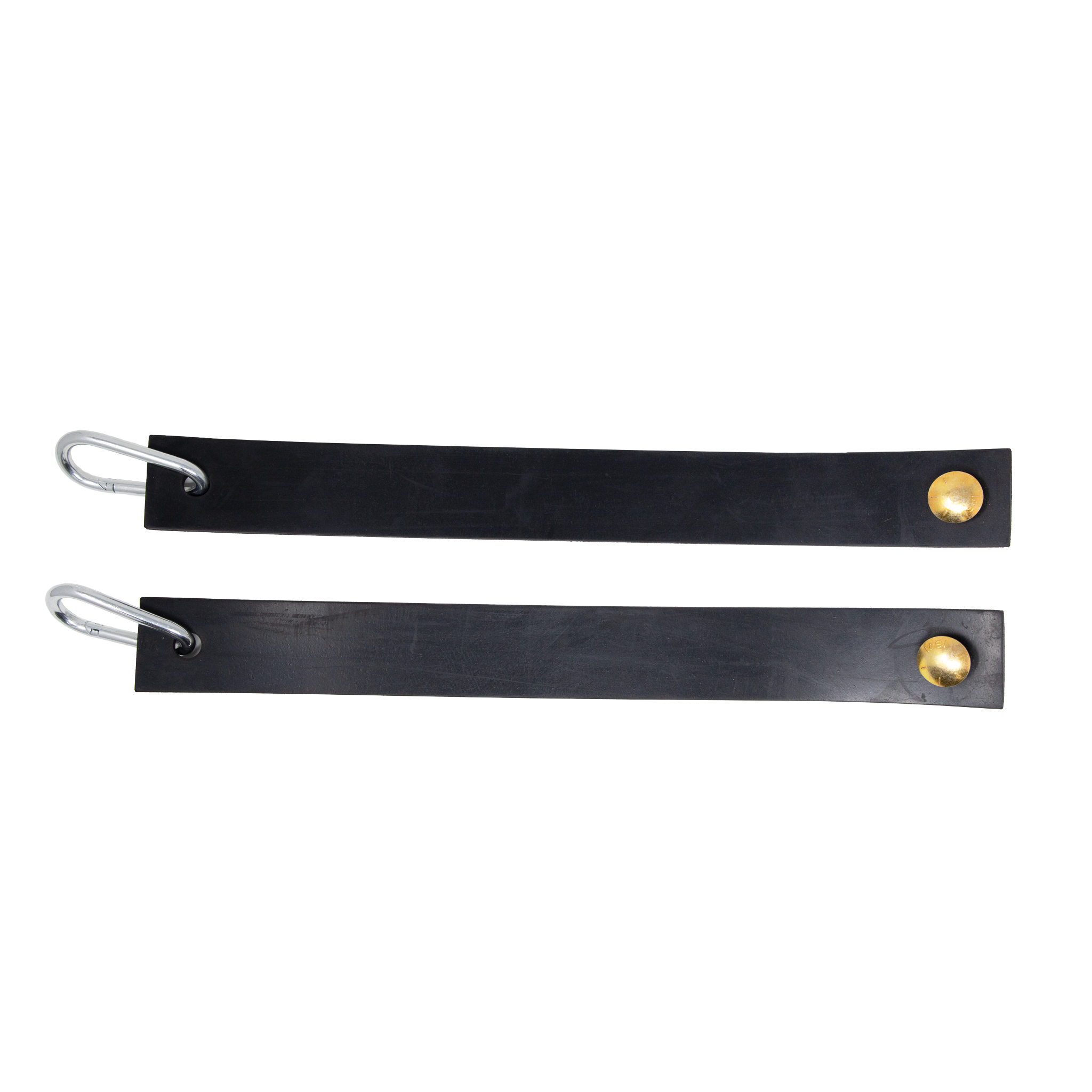 double tap industries rubber steel target hanging straps assembled with carabiner and bolts for DIY target hanging for shooting practice 