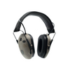 Double Tap Industries bluetooth noise canceling noise enhancement over the ear headphones for hearing protection at the shooting range open side view on a white background