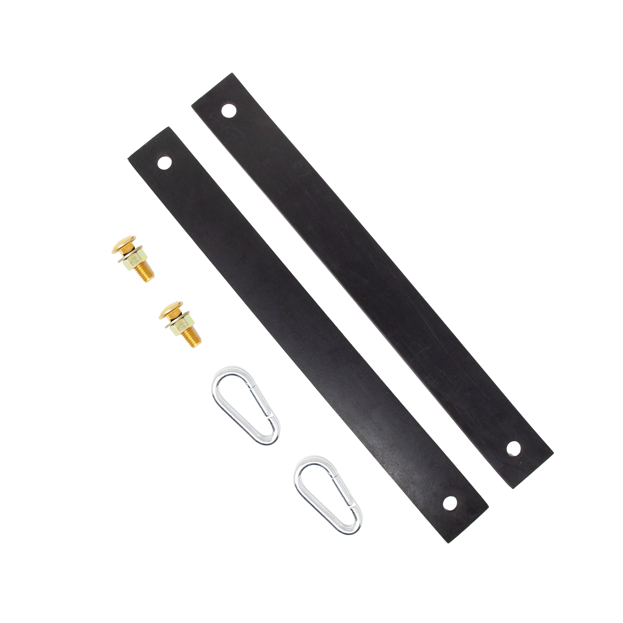 Double tap industries rubber hanging straps for steel targets