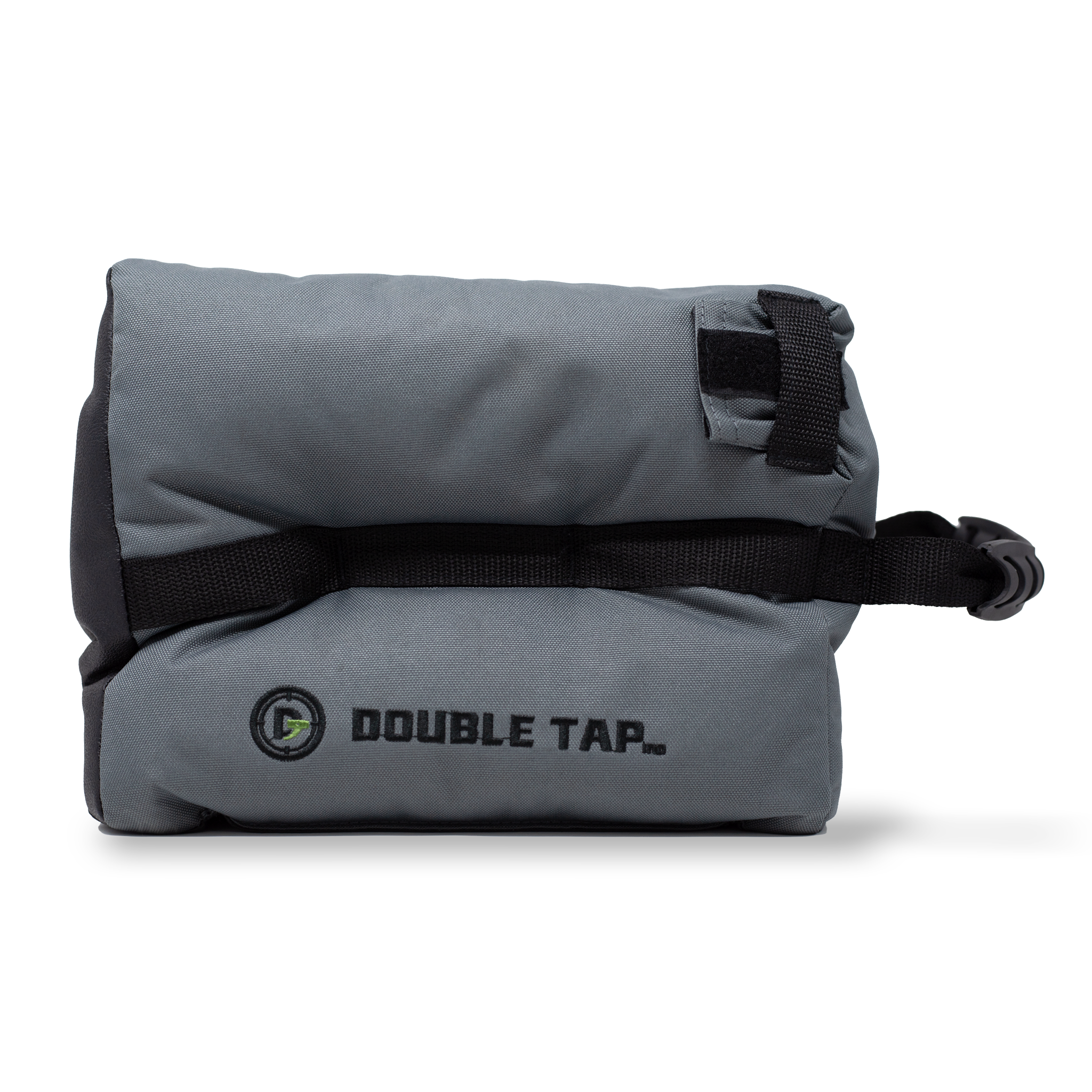 double tap industries H channel shooting bag rest for stable shooting support laying on side on white background