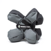 Double Tap Industries x shaped shooting bag rest for stability and comfort during shooting practice