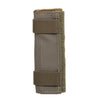 Front view of Ranger Green DV8 Shoulder Pads for the Caliber DV8 Plate Carrier