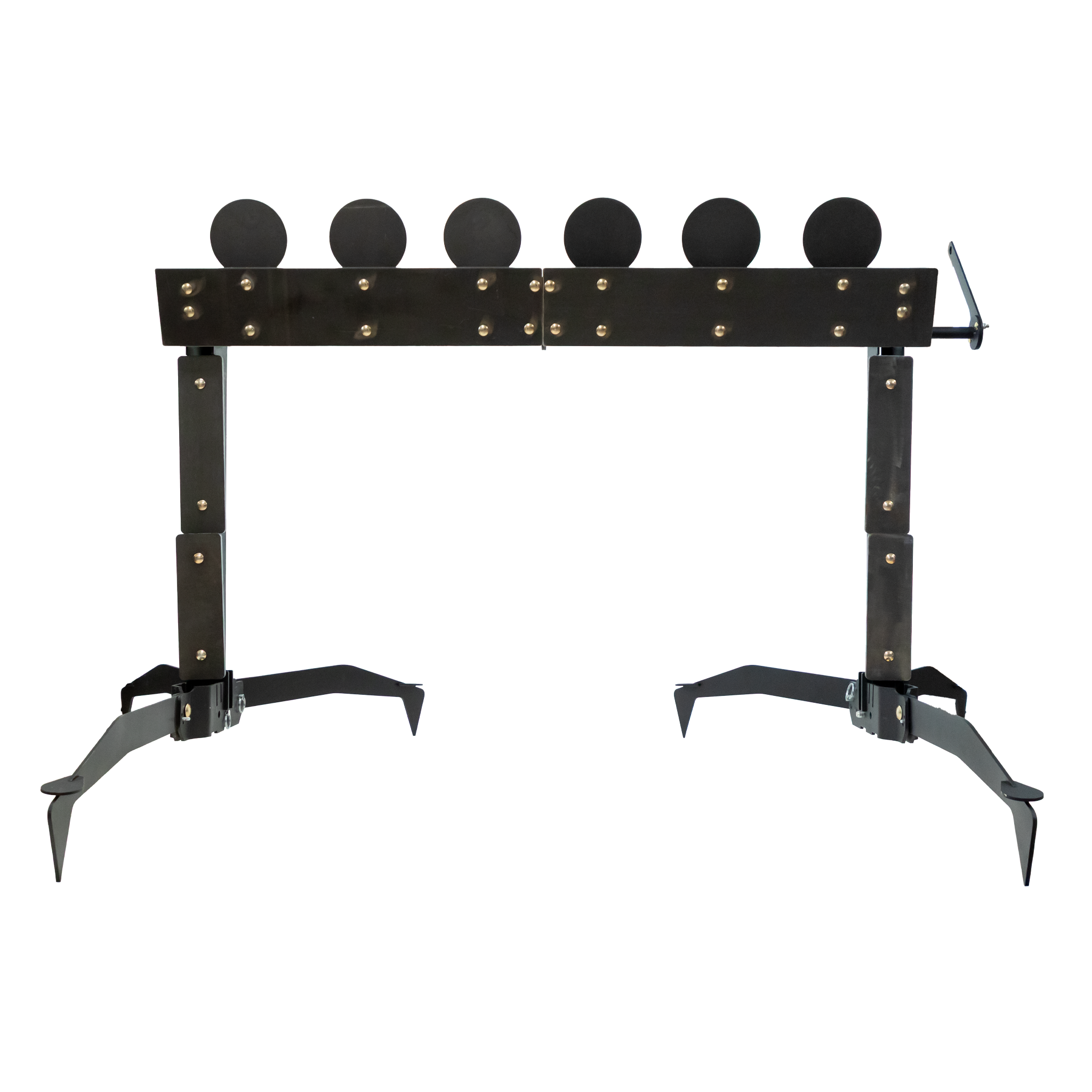 3/8" AR500 Pull to Reset Plate Rack Steel Reactive Target