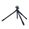 stronghold lite aluminum shooting with saddle clamp mount extended legs front view on a white background